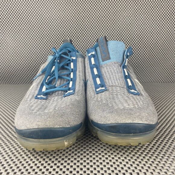 Nike Air VaporMax 2021 Flykit Sneakers Mens 12 Rift Blue Logo Lace Up DC9394-400 main image 6